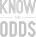 Know The Odds logo